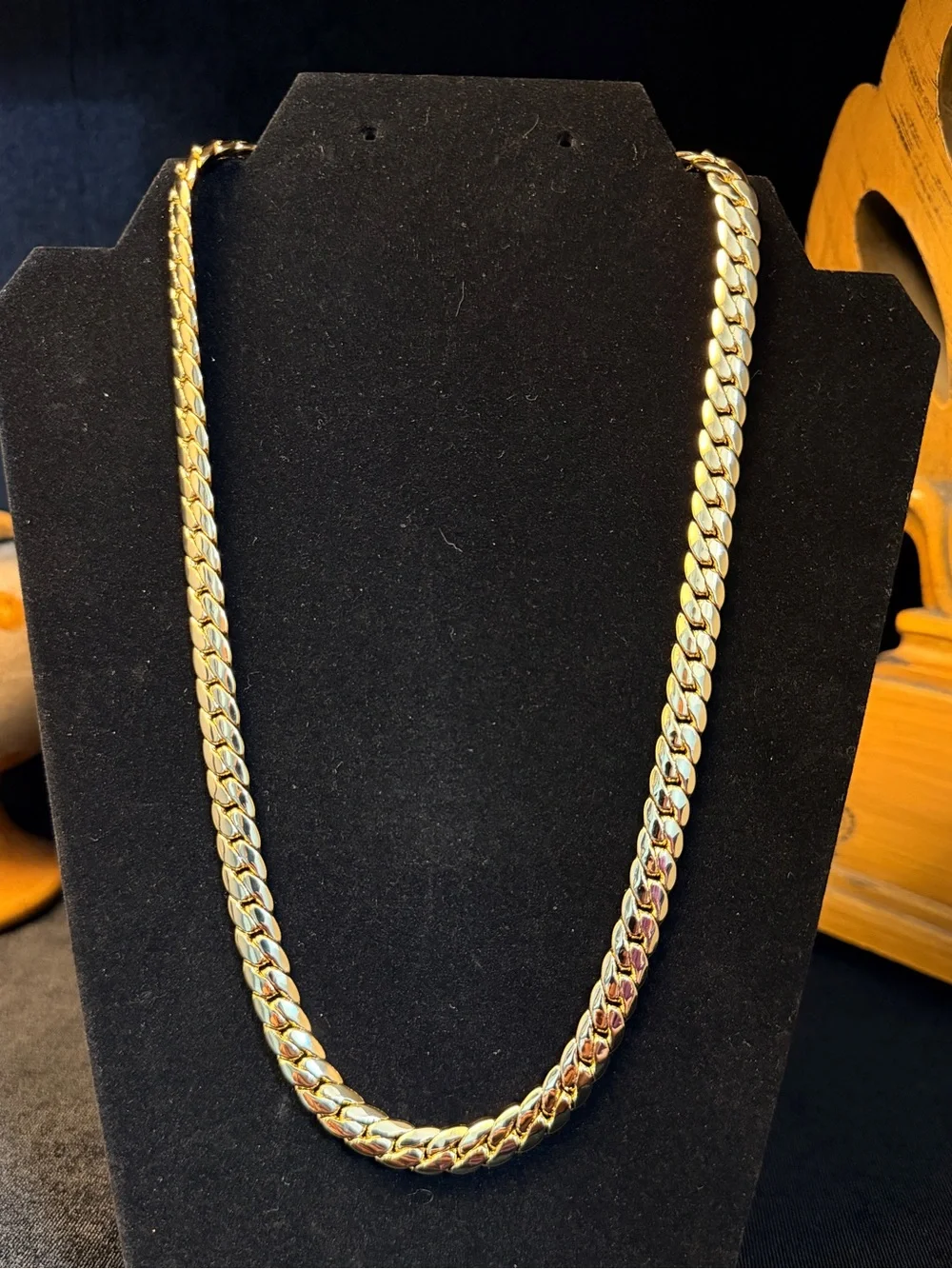 Miami Cuban 14K Stamped Gold Filled 22in 8MM necklace w/box lock BRAND NEW